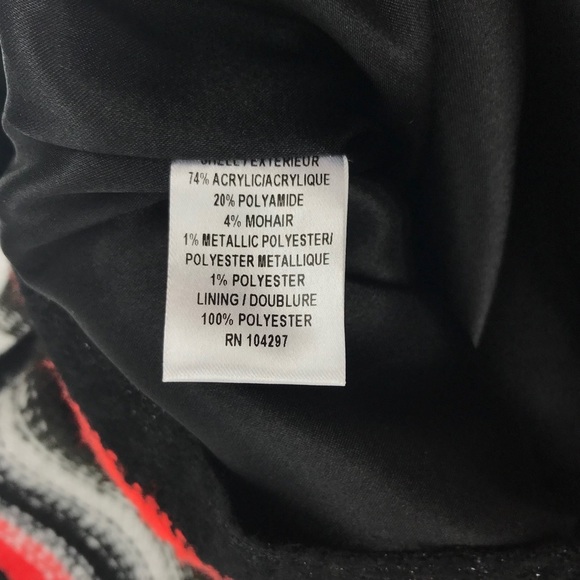 {Milly} Tweed Metallic Mohair Striped Mini Skirt - Picture 7 of 8